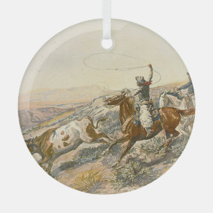 TOP Rinderherde Glas-Ornament Ornament Aus Glas