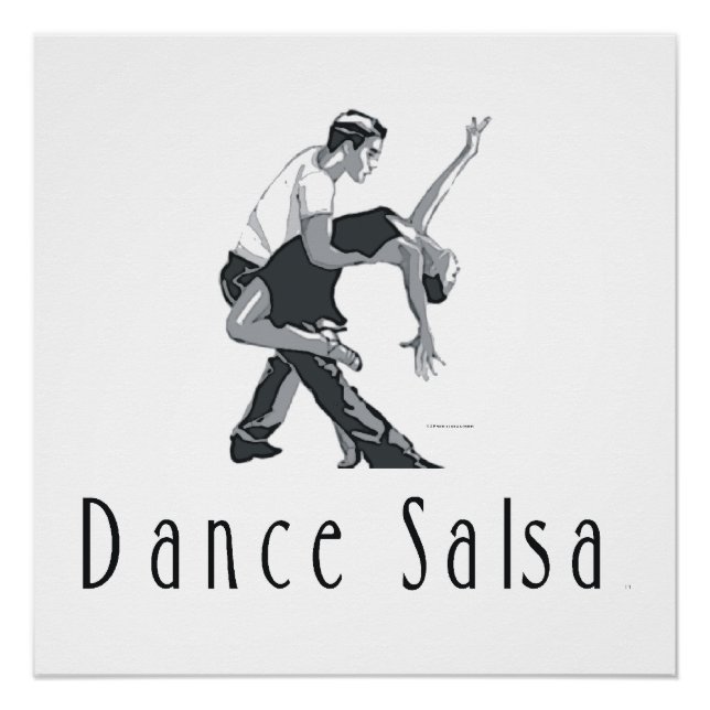 TOP Salsa Dance Poster (Vorderseite)