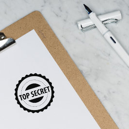 Top Secret, Buchhalter, kleine Unternehmen Gummistempel