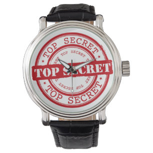 Top Secret Siegel Armbanduhr