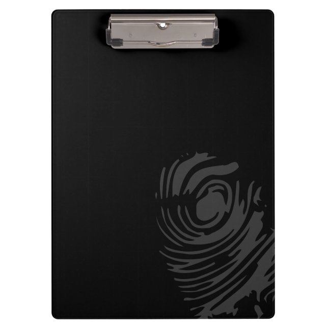 TOP SECRET Spy Themed Klemmbrett (Vorderseite)