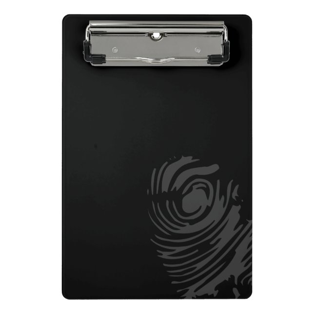 TOP SECRET Spy Themed Mini Klemmbrett (Vorderseite)