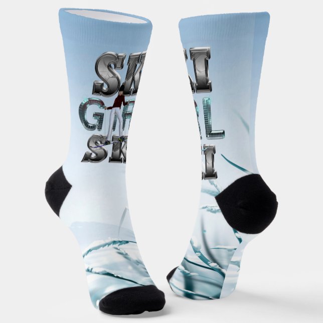TOP Ski Girl Ski Socken (Gewinkelt)