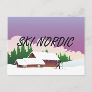 TOP Ski Nordic Postkarte