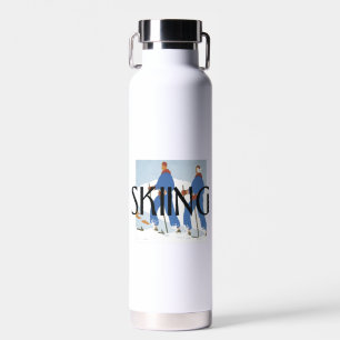 TOP Skiing Trinkflasche