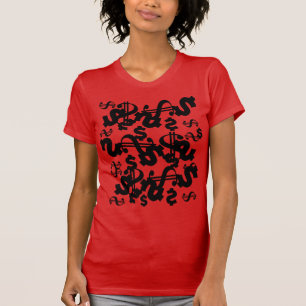 Top-T - Shirt für Funky Money Dollars