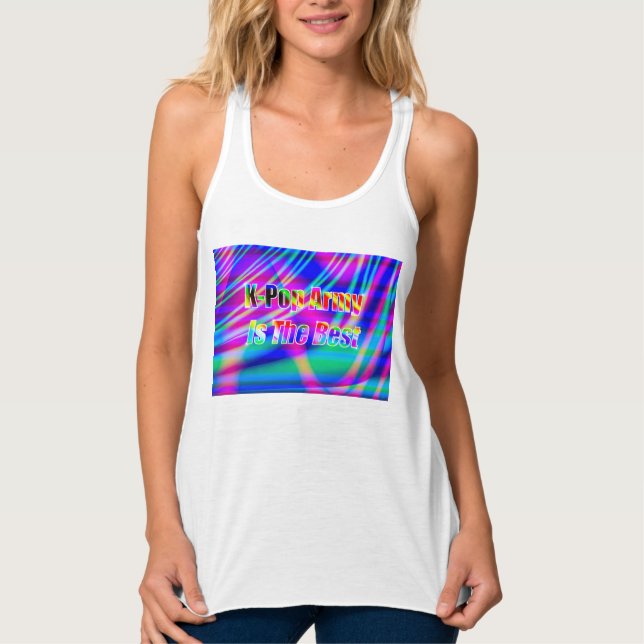 Top-Tank für K-Pop Tank Top (Vorderseite)