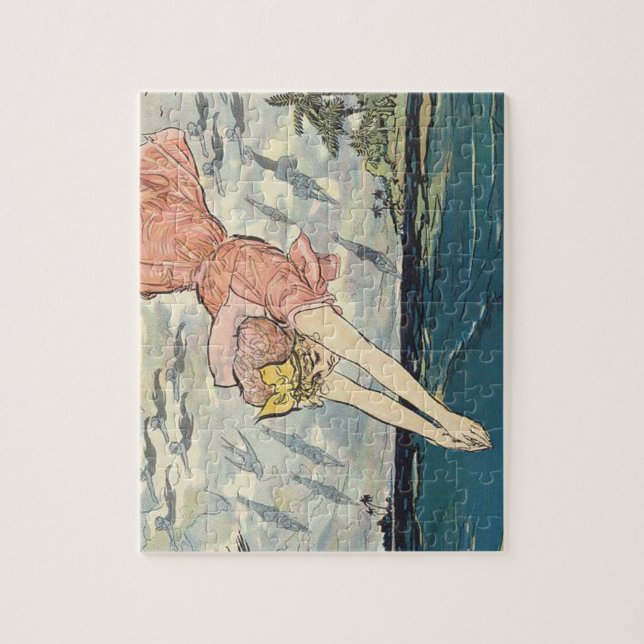 TOP-Tauchgirl Puzzle (Vertikal)
