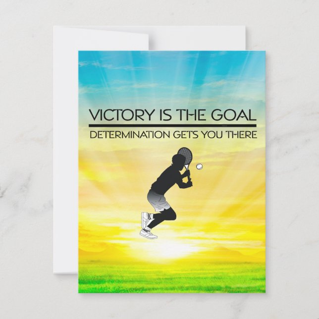 TOP Tennis Siegeslogan (Vorderseite)