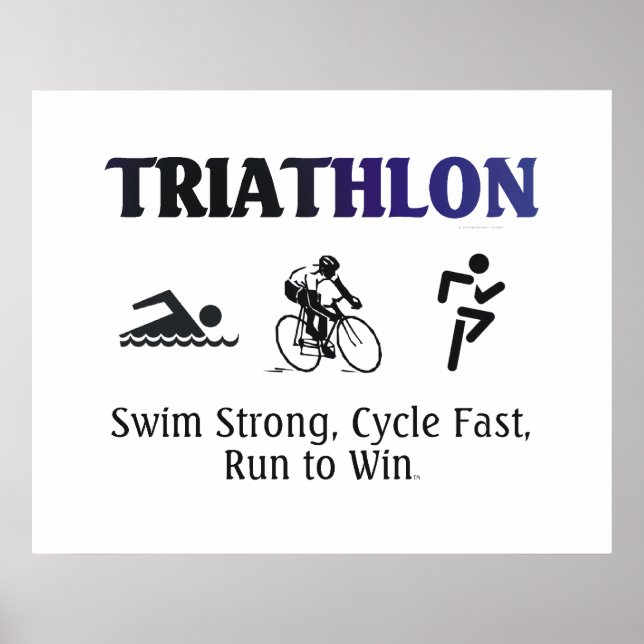 TOP Triathlon Poster (Vorne)