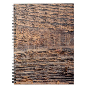 Top-View Textur aus altem Holz. abstrakt, alt, ant Notizblock