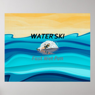 TOP-Wasserski Poster