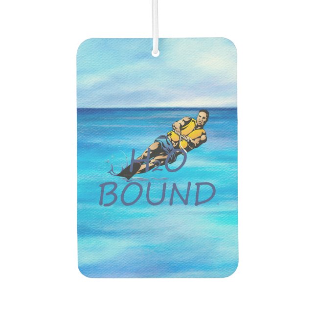 TOP Water Skiing Air Freshener Autolufterfrischer (Vorderseite)