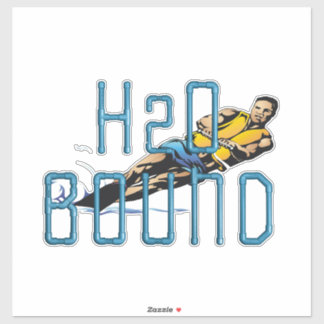 TOP Water Skiing Aufkleber