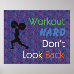 TOP Workout Hard Poster