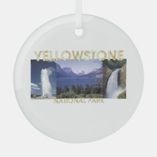 TOP Yellowstone Glasverzierung Ornament Aus Glas