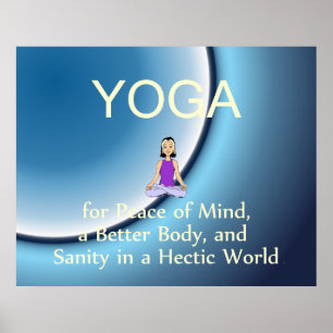 TOP Yoga Slogan Poster