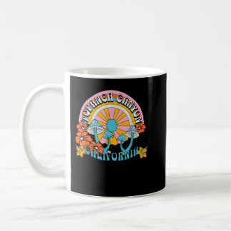 Topanga Canyon Kalifornien Retro Vintage Psychedel Kaffeetasse