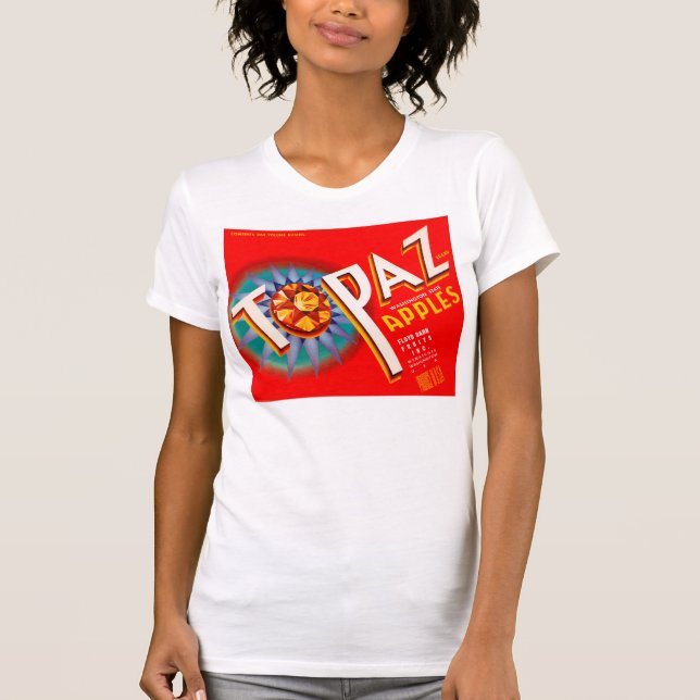 Topas-Äpfel T-Shirt (Vorderseite)