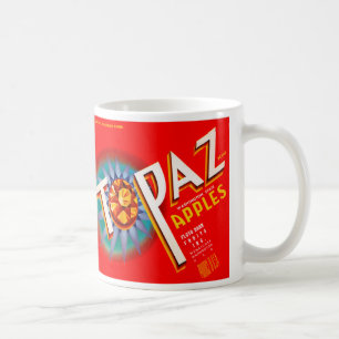 Topaz Apple Label Kaffeetasse