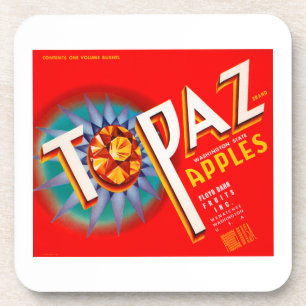 Topaz Apples Getränkeuntersetzer