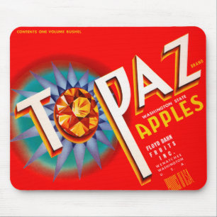 Topaz Apples Mousepad