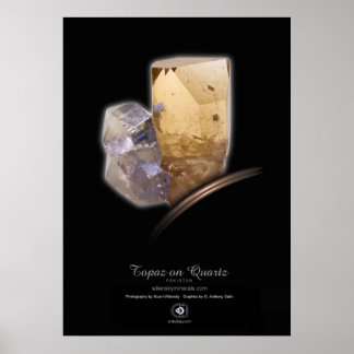 TOPAZ AUF QUARTZ POSTER