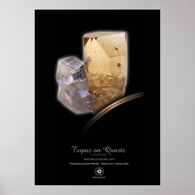 TOPAZ AUF QUARTZ POSTER (Vorne)