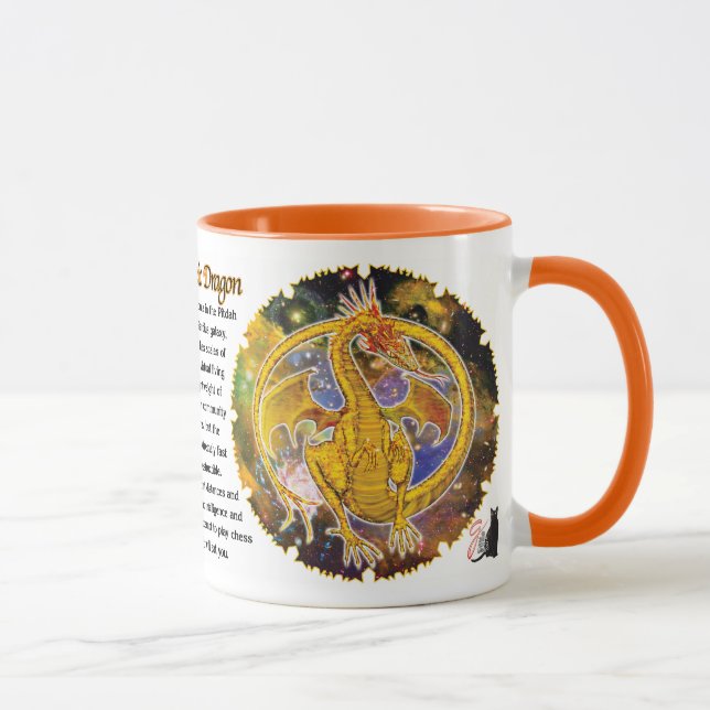Topaz Cosmic Dragon Tasse (Rechts)