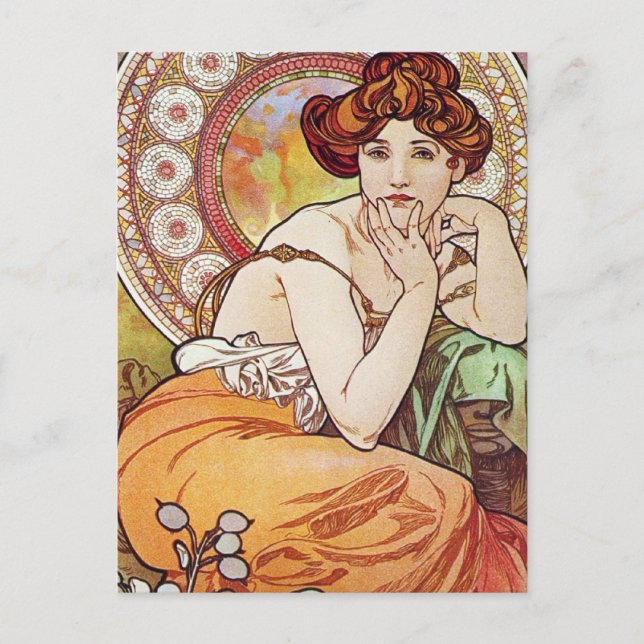Topaz Goddess Postkarte (Vorderseite)