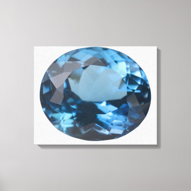 Topaz Leinwanddruck (Vorderseite)