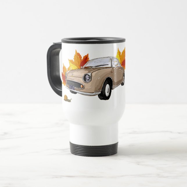 Topaz Mist Figaro mug - reisbeker Reisebecher (Vorderseite Links)