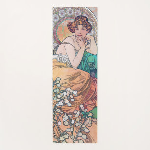Topaz (Vier Juwelen), Alphonse Mucha Yogamatte