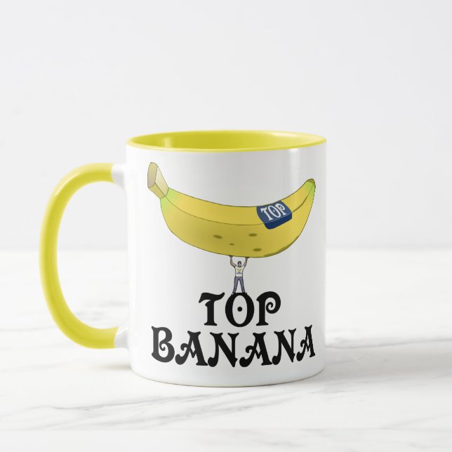 Topbanane - maßgeschneidert tasse (Links)
