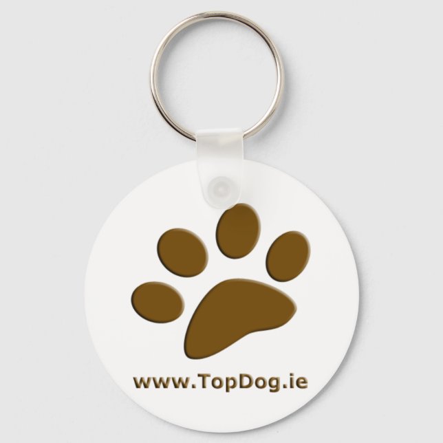 TopDog.ie Paw Keyring Schlüsselanhänger (Vorderseite)