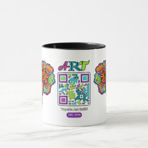Topeka Art Guild QR Code Tasse