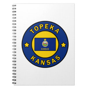 Topeka Kansas Notizblock