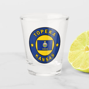 Topeka Kansas Schnapsglas