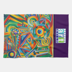 Topeka Kunstgilde Abstract Geschirrtuch