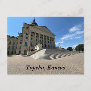 Topeka Staat Hauptstadt Postkarte