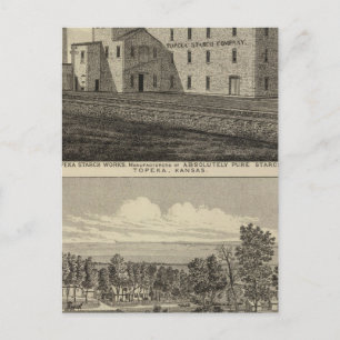 Topeka Starch Workand Residence DM Howard Postkarte