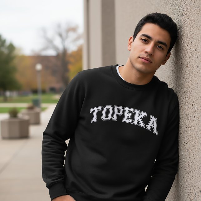 TOPEKA University Style Sweater America Uni Sweatshirt (Von Creator hochgeladen)