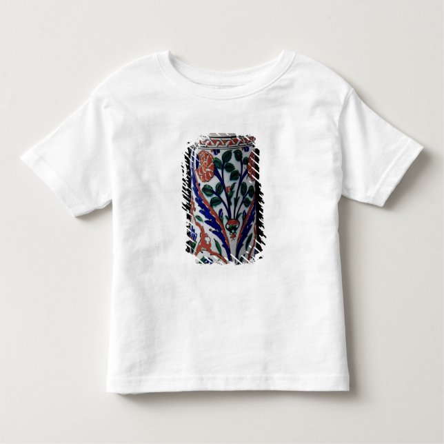 Topf mit einer Blumendekoration, Iznik Kleinkind T-shirt (Vorderseite)