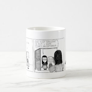 "Topf UNO-Glück" Comic-Streifen-Tasse Tasse