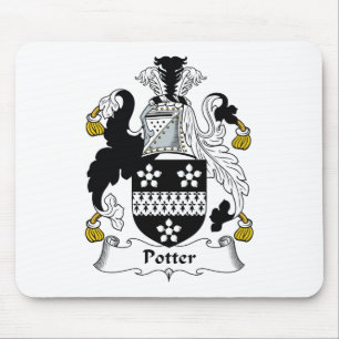 Töpfer-Familienwappen Mousepad
