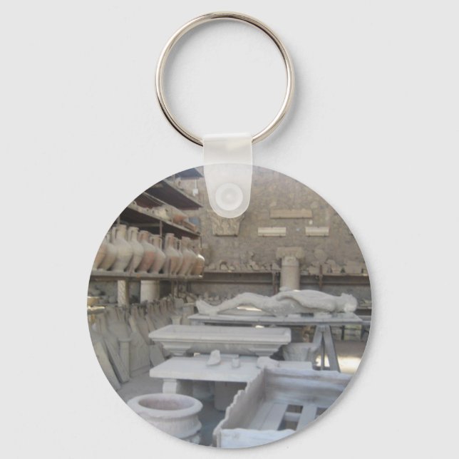 Töpferaum in Pompeii Schlüsselanhänger (Vorderseite)