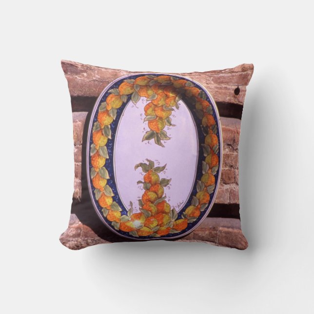 Töpferei, die Dish Poster Plaque serviert Kissen (Vorderseite)