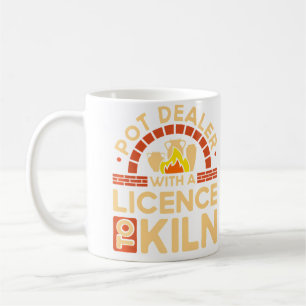 Töpferei-Händler Töpferei-Ofen Lustiger Keramik-Kü Kaffeetasse