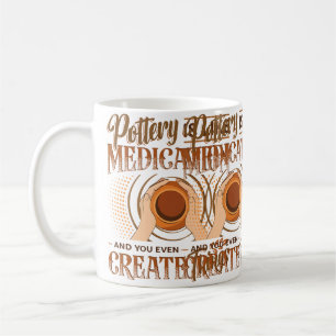 Töpferei ist wie Meditation. Man schafft sogar Din Kaffeetasse