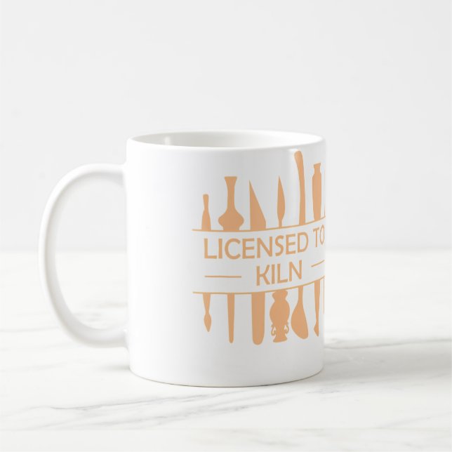 Töpferei Kaffeetasse (Links)